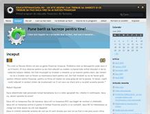 Tablet Screenshot of educatiefinanciara.ro